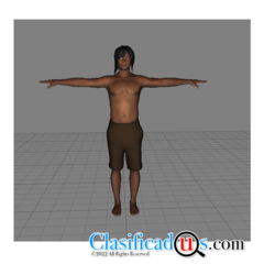 3D Taino Humanoid